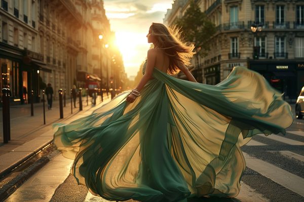 Découvrez comment porter et styliser la robe vert d'eau