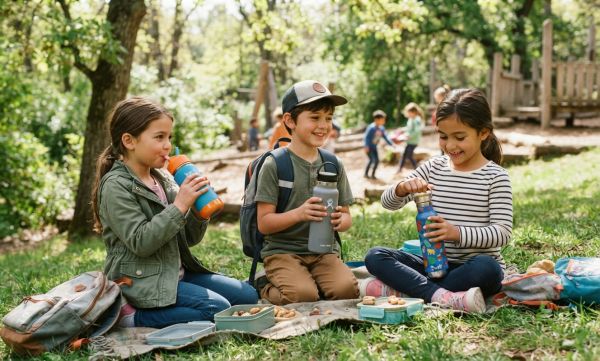 Top gourdes écologiques pour enfants au quotidien durable